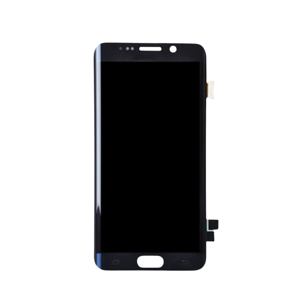Samsung Galaxy S6 Edge Plus - OLED Assembly with frame (Black Sapphire) - OEM - Image 2
