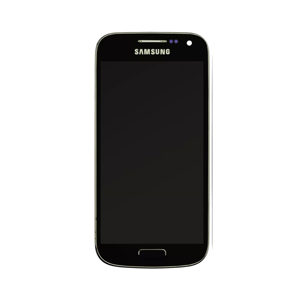 Samsung Galaxy S4 Mini - LCD Assembly with frame (Black Mist) - OEM - Image 2