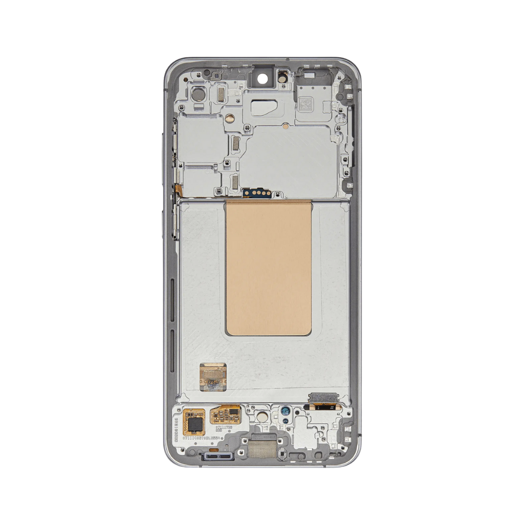Samsung Galaxy S24 FE - OLED Assembly with frame (Yellow) - OEM - Image 3