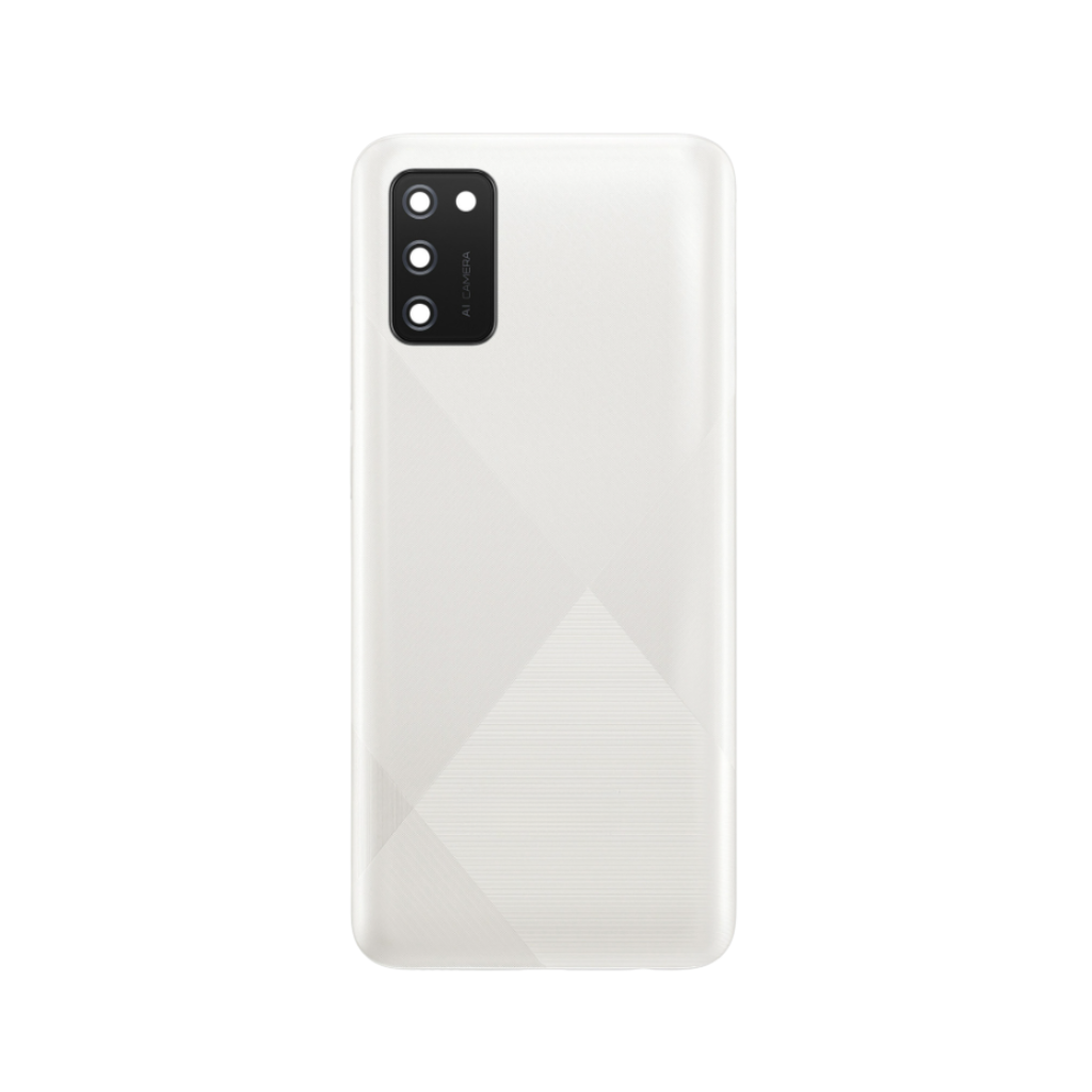 Samsung Galaxy A02s Back Glass (White) - OEM
