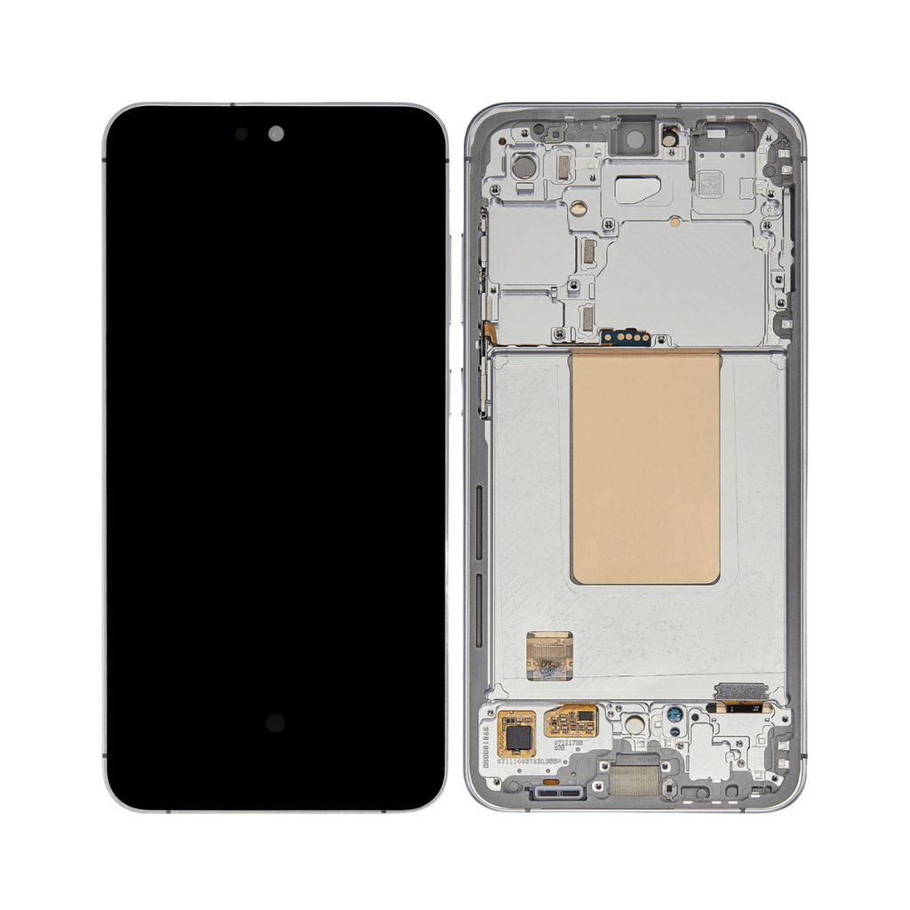 Samsung Galaxy S24 FE - OLED Assembly with frame (Yellow) - OEM