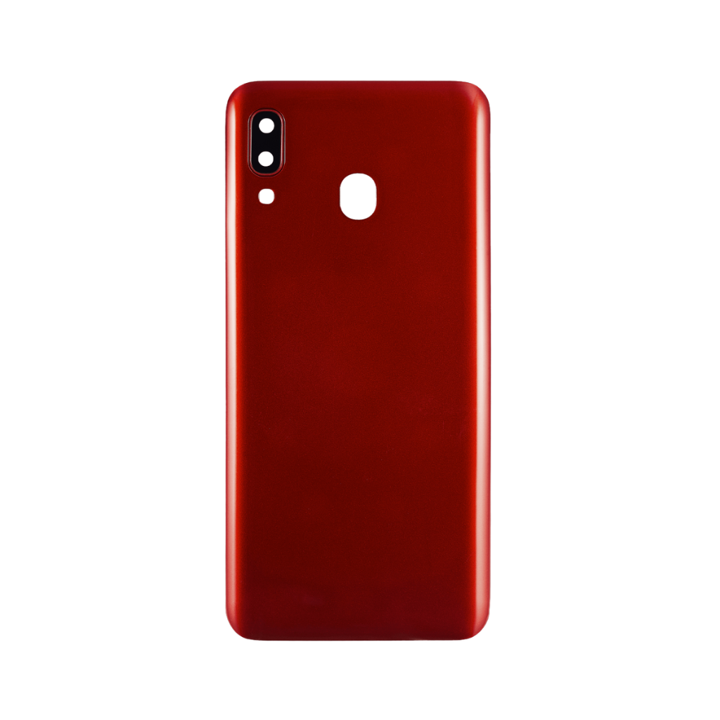Samsung Galaxy A20 Back Glass (Red) - OEM