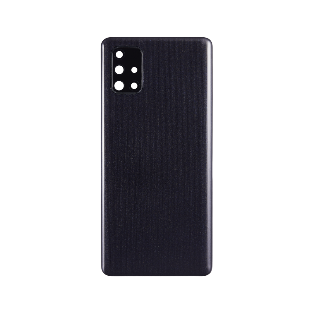 Samsung Galaxy A71 Back Glass (Prism Crush Black) - OEM