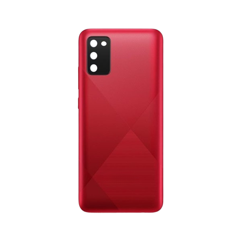 Samsung Galaxy A02s Back Glass (Red) - OEM