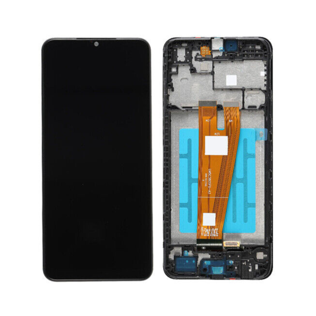 Samsung Galaxy A04 - LCD Assembly with frame - OEM