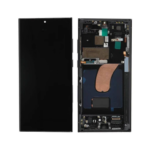 Samsung Galaxy S24 Ultra - OLED Assembly with frame (Titanium Black) - OEM