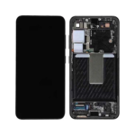 Samsung Galaxy S24 Plus - OLED Assembly with frame (Onyx Black) - Service Pack