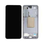 Samsung Galaxy S24 - OLED Assembly with frame (Sapphire Blue) - Service Pack