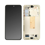 Samsung Galaxy S23 Plus - OLED Assembly with frame (Cream) - OEM
