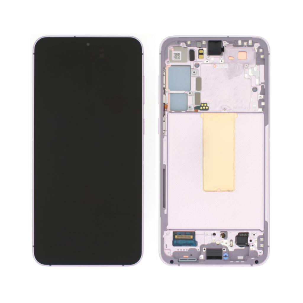 Samsung Galaxy S23 Plus - OLED Assembly with frame (Lavender) - OEM