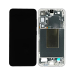 Samsung Galaxy S24 - OLED Assembly with frame (Marble Gray) - OEM