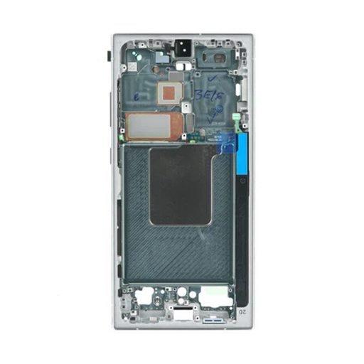 Samsung Galaxy S24 Ultra - OLED Assembly with frame (Titanium Gray) - OEM - Image 3
