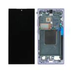 Samsung Galaxy S24 Ultra - OLED Assembly with frame (Titanium Violet) - OEM