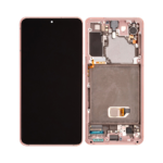 Samsung Galaxy S21 - OLED Assembly with frame (Phantom Violet) - Service Pack