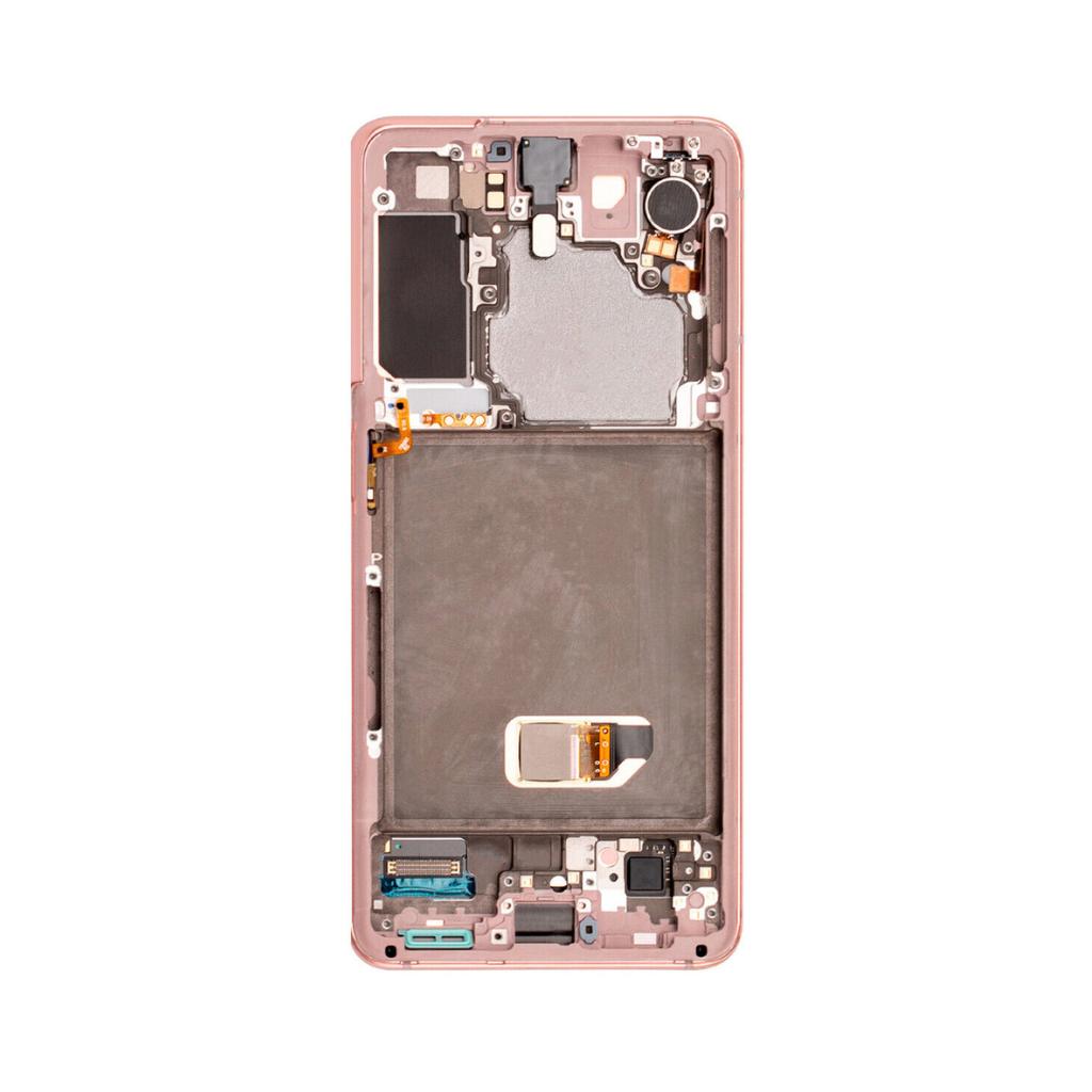 Samsung Galaxy S21 - OLED Assembly with frame (Phantom Violet) - OEM - Image 3
