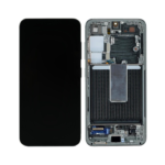 Samsung Galaxy S23 - OLED Assembly with frame (Phantom Black) - Service Pack