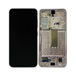 Samsung Galaxy S23 - OLED Assembly with frame (Lavender) - OEM