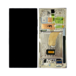 Samsung Galaxy S23 Ultra - OLED Assembly with frame (Cream) - OEM