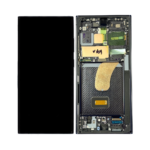 Samsung Galaxy S23 Ultra - OLED Assembly with frame (Green) - OEM