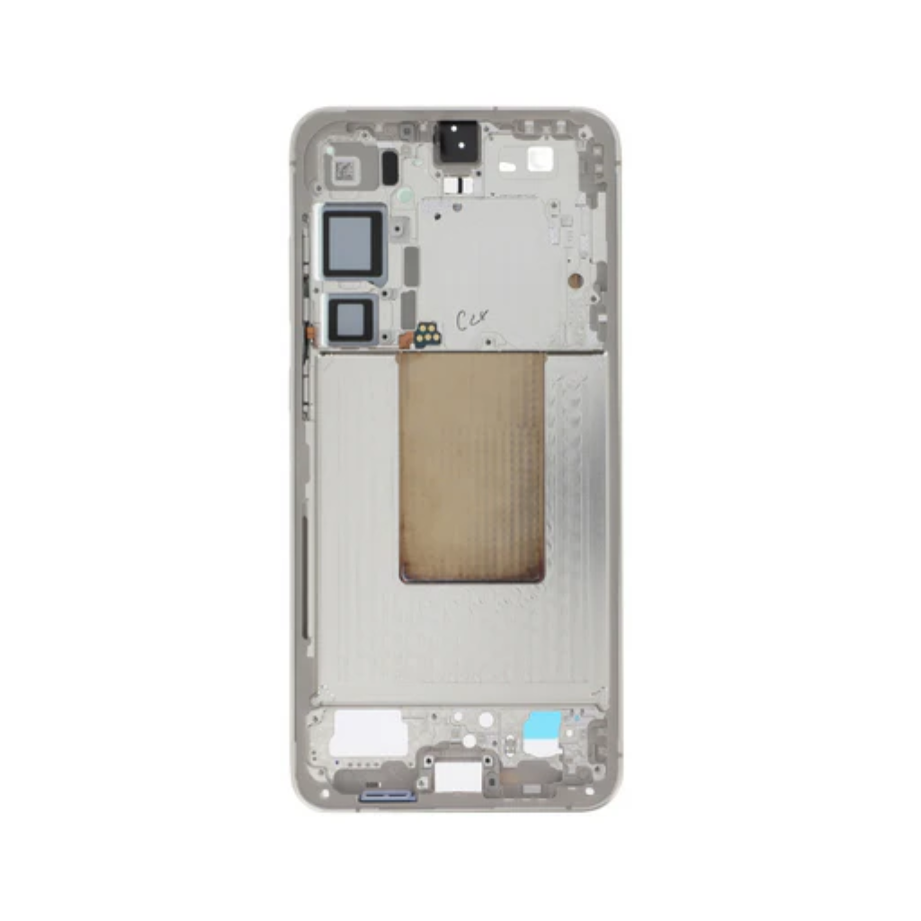 Samsung Galaxy S24 - OLED Assembly with frame (Amber Yellow) - OEM - Image 3