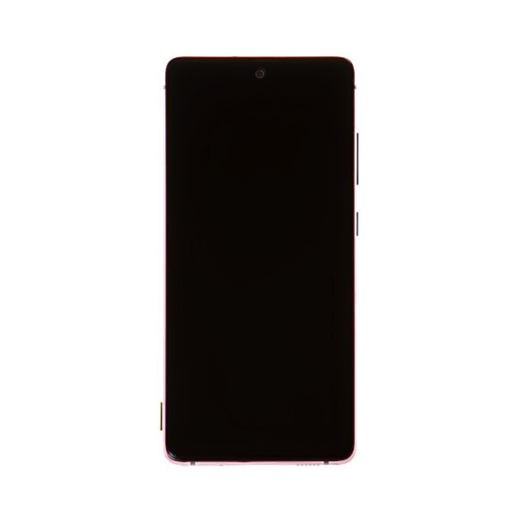 Samsung Galaxy S20 FE 5G - OLED Assembly with frame (Cloud Lavender) - OEM - Image 2