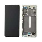 Samsung Galaxy S21 FE - OLED Assembly with frame (Olive) - OEM