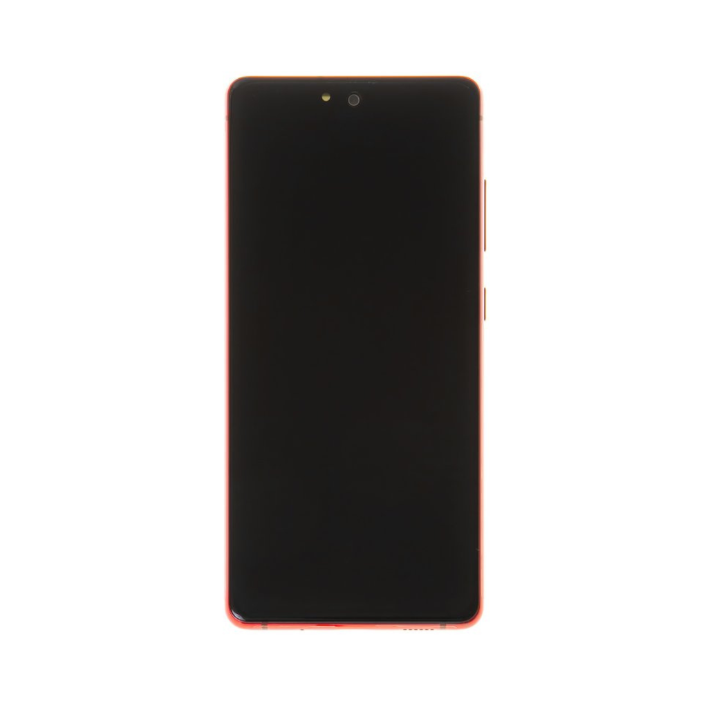 Samsung Galaxy S20 FE 5G - OLED Assembly with frame (Cloud Red) - OEM - Image 2