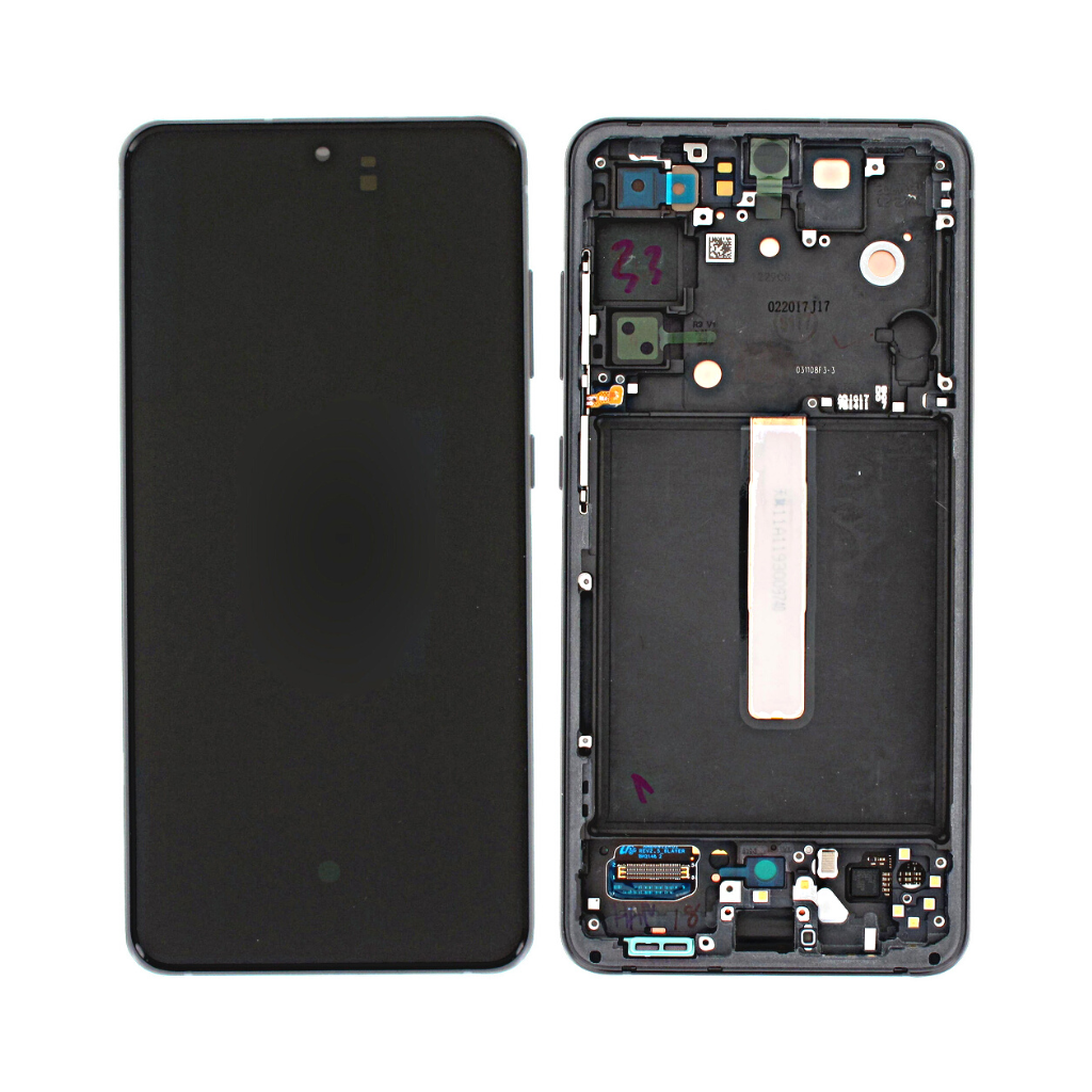 Samsung Galaxy S21 FE - OLED Assembly with frame (Graphite) - OEM