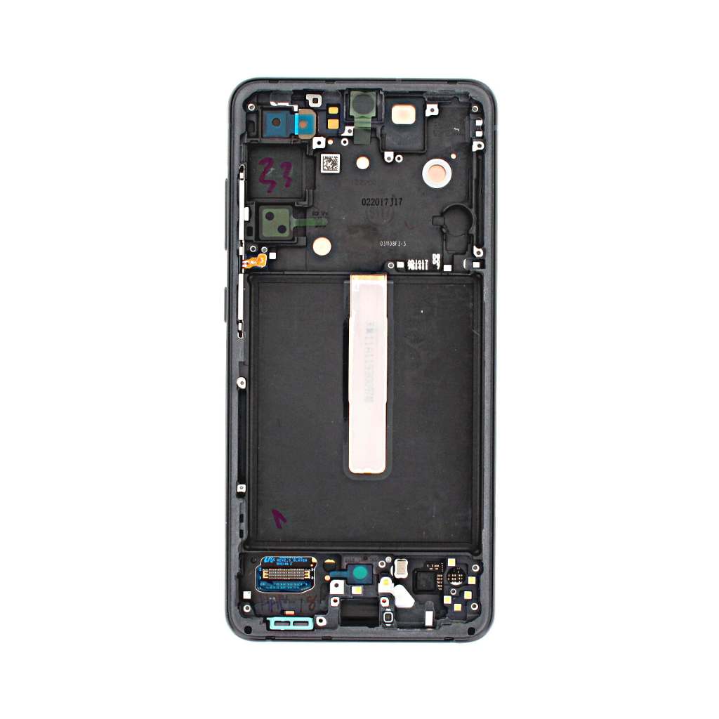 Samsung Galaxy S21 FE - OLED Assembly with frame (Graphite) - OEM - Image 3