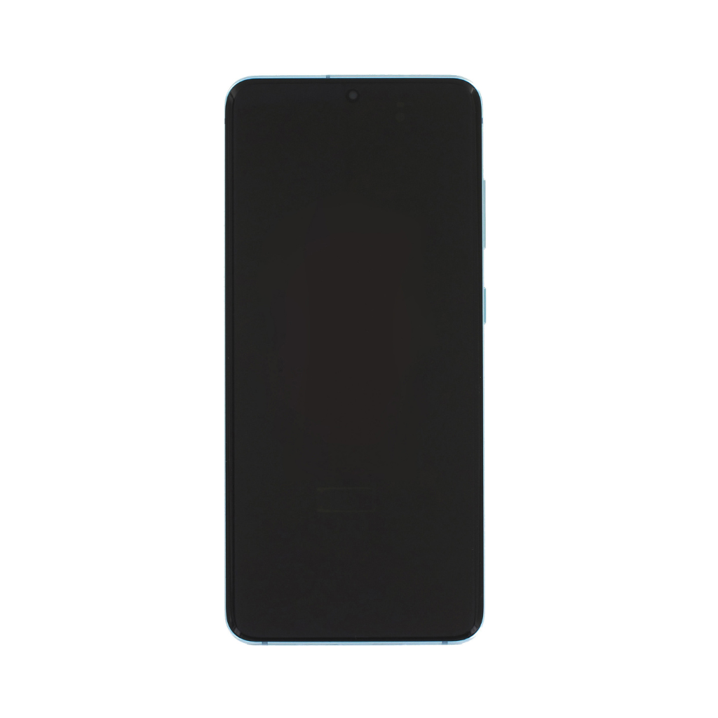 Samsung Galaxy S20 5G - OLED Assembly with frame (Cloud Blue) - OEM - Image 2
