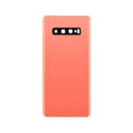 Samsung Galaxy S10 Back Cover Glass with camera lens (Flamingo Pink) - OEM