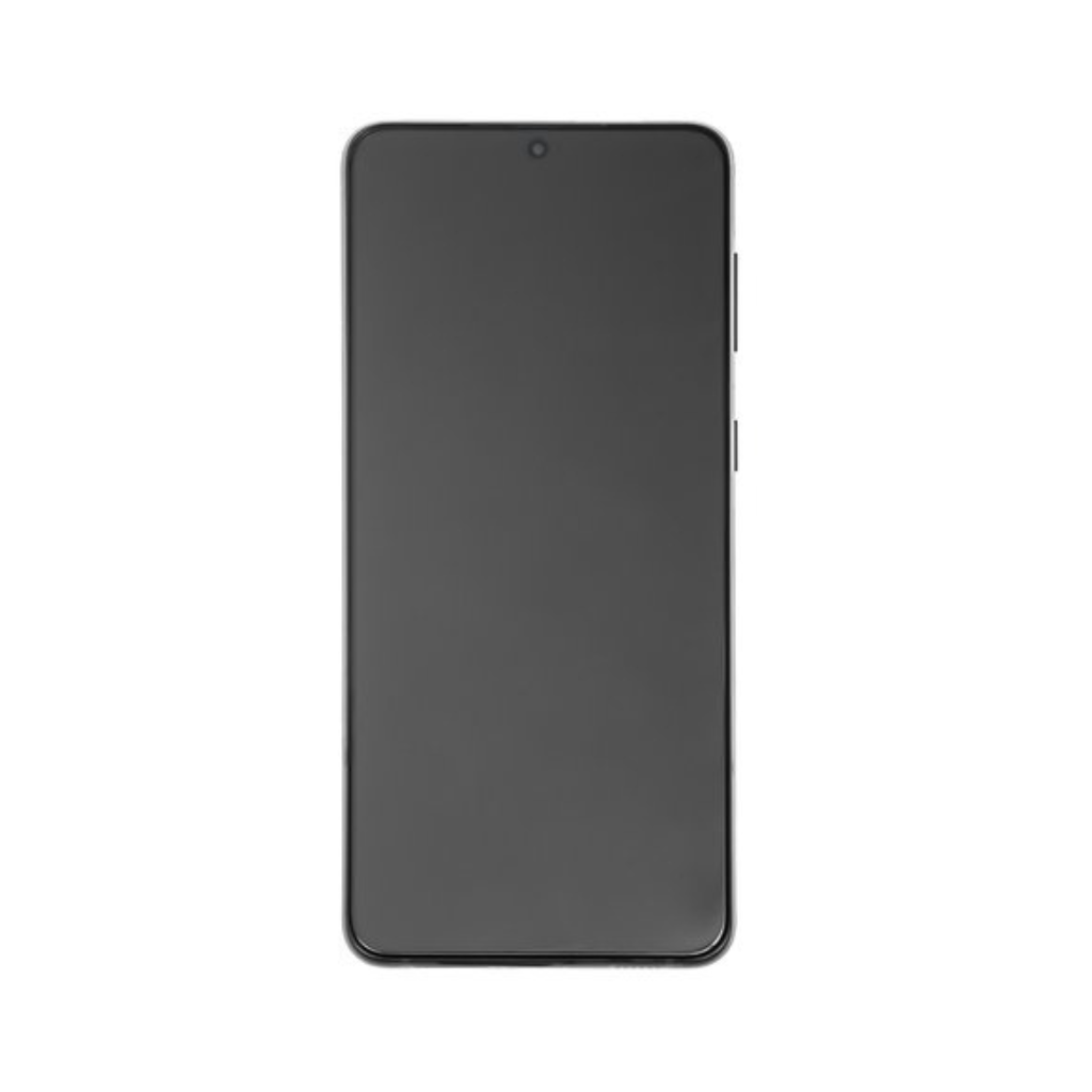 Samsung Galaxy S21 Plus - OLED Assembly with frame (Phantom Black) - OEM - Image 2