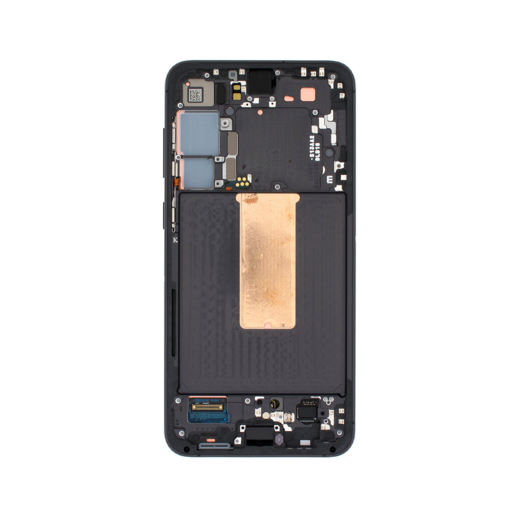 Samsung Galaxy S23 Plus - OLED Assembly with frame (Phantom Black) - OEM - Image 3