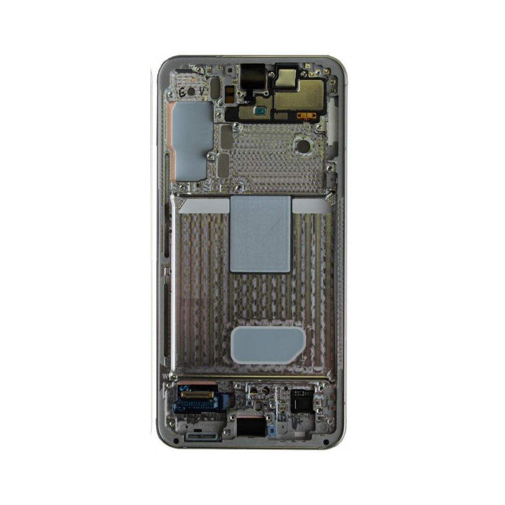 Samsung Galaxy S22 Plus - OLED Assembly with frame (Phantom Black) - OEM - Image 3