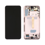 Samsung Galaxy S22 Plus - OLED Assembly with frame (Pink Gold) - OEM