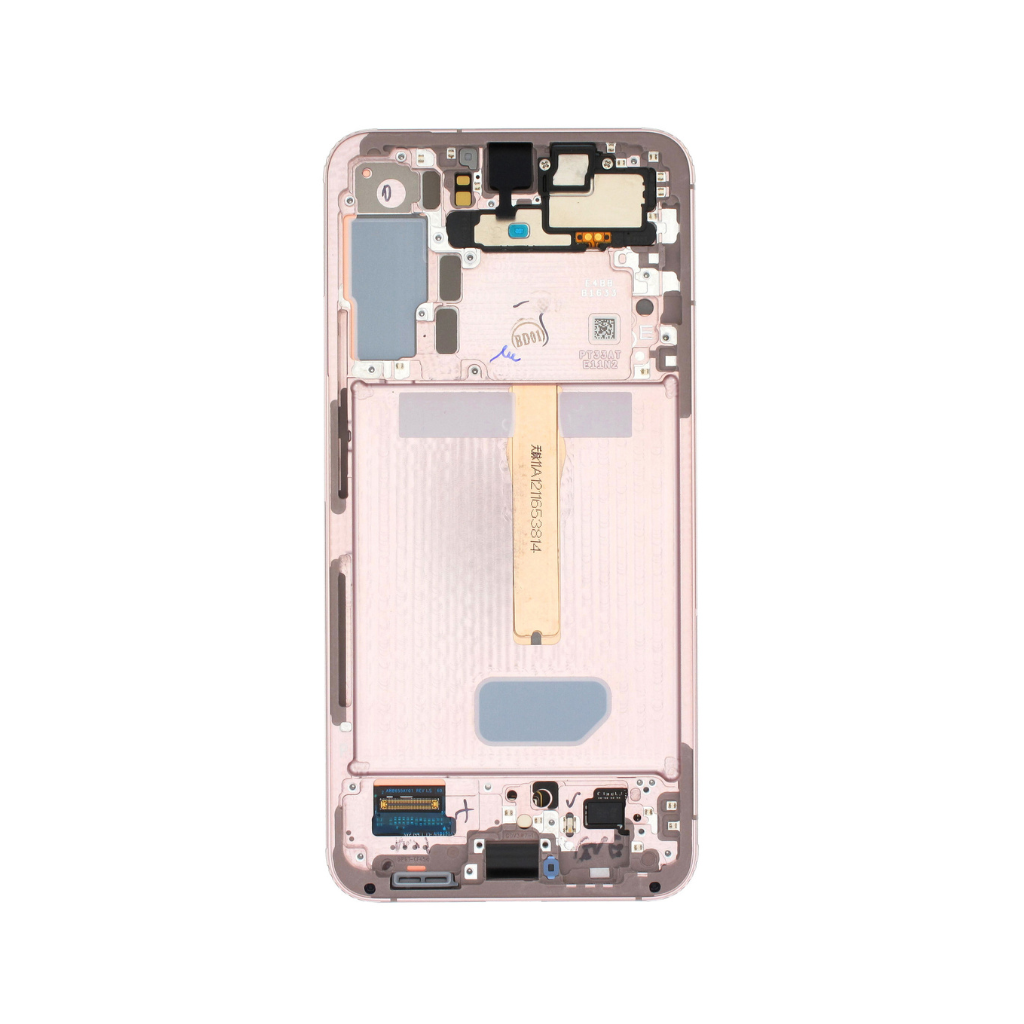 Samsung Galaxy S22 Plus - OLED Assembly with frame (Pink Gold) - OEM - Image 3