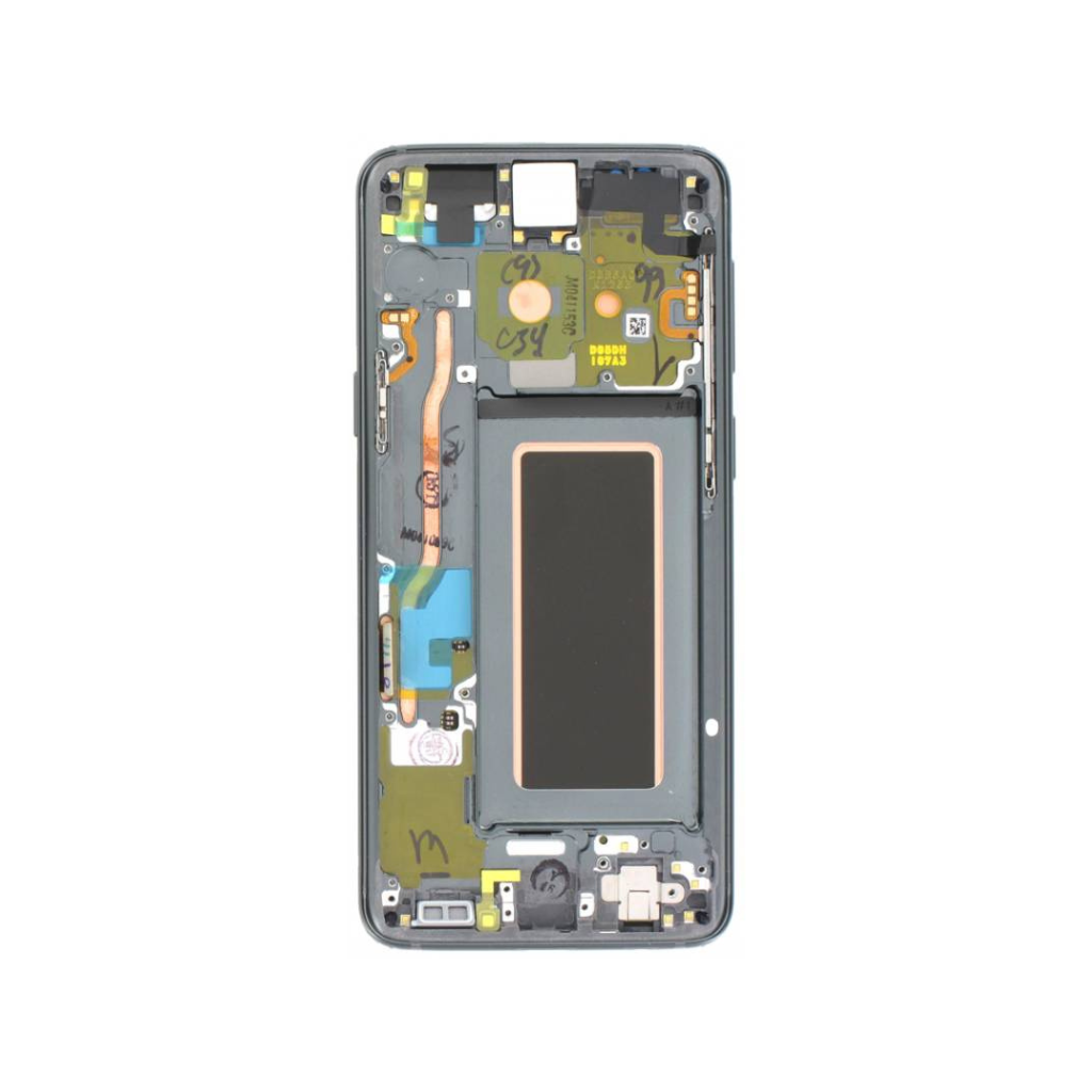 Samsung Galaxy S9 - OLED Assembly with frame (Titanium Gray) - OEM - Image 3