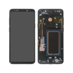 Samsung Galaxy S9 Plus - OLED Assembly with frame (Midnight Black) - OEM