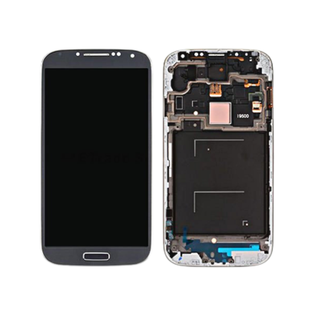 Samsung Galaxy S4 - LCD Assembly with frame (Black Mist) - OEM