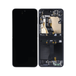 Samsung Galaxy Z Flip 7 FE - OLED Assembly with frame (Black) - OEM