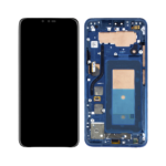 LG V40 - OLED Assembly with frame (New Moroccan Blue) - OEM