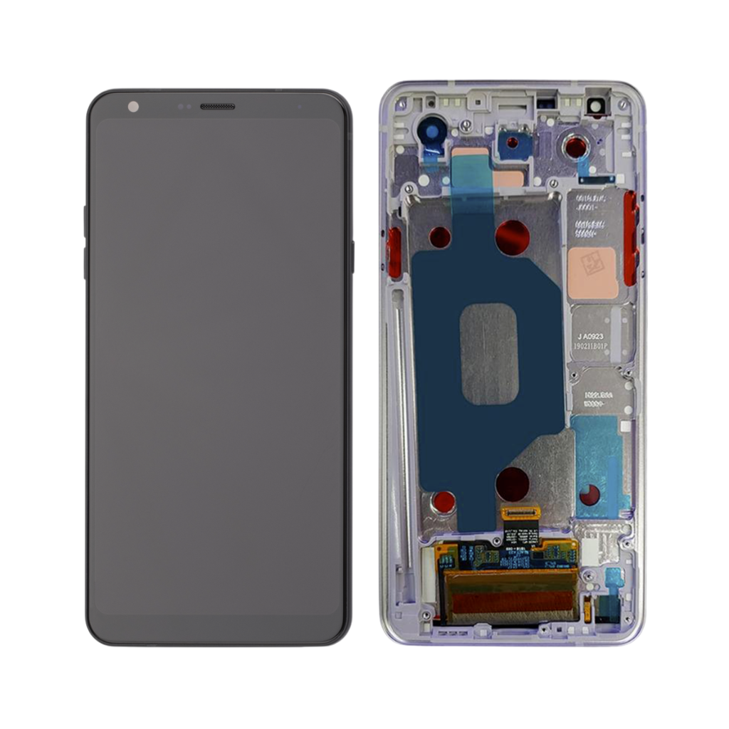 LG Stylo 4 - LCD Assembly with frame (Lavender Violet) - OEM