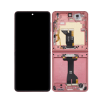 Samsung Galaxy Z Flip 7 - OLED Assembly with frame (Coral Red) - OEM