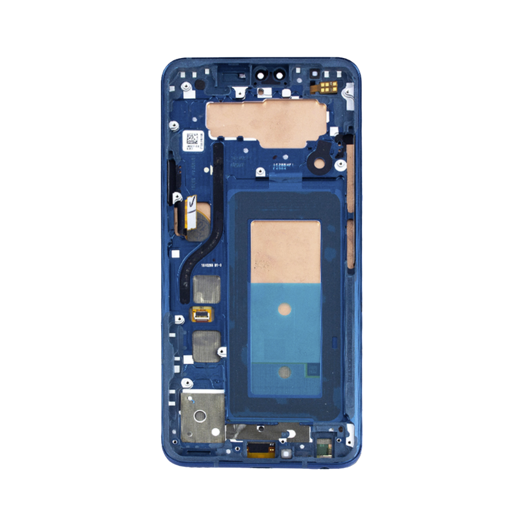 LG V40 - OLED Assembly with frame (New Moroccan Blue) - OEM - Image 3