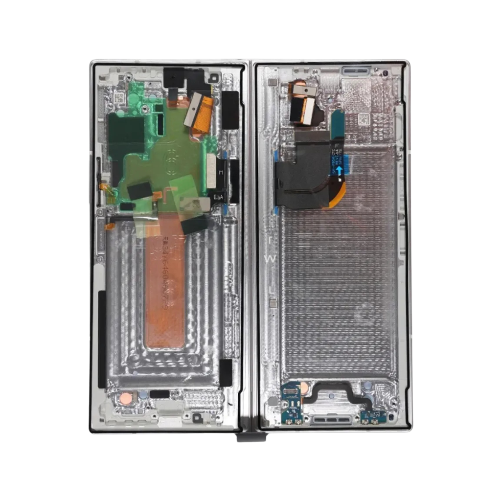 Samsung Galaxy Z Fold 6 - OLED Assembly with frame (White) - Service Pack - Image 3