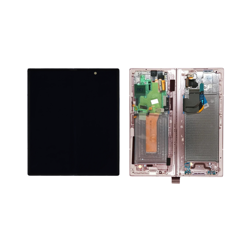 Samsung Galaxy Z Fold 6 - OLED Assembly with frame (Pink) - OEM