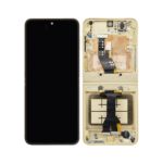 Samsung Galaxy Z Flip 6 - OLED Assembly with frame (Yellow) - Service Pack