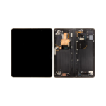 Samsung Galaxy Z Fold 5 - OLED Assembly with frame (Phantom Black) - OEM