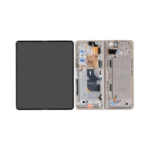 Samsung Galaxy Z Fold 4 - OLED Assembly with frame (Beige) - Service Pack