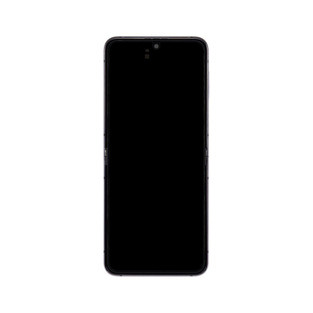 Samsung Galaxy Z Flip 5 - OLED Assembly with frame (Graphite) - OEM - Image 2